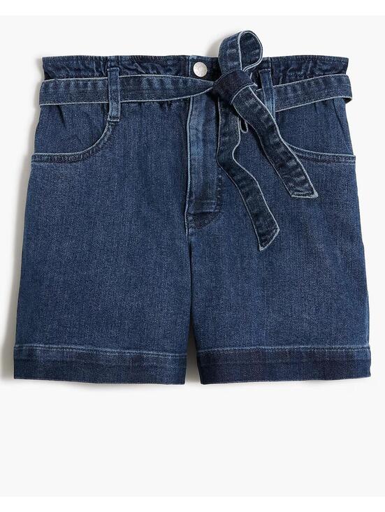 J. Crew Pants - J.Crew High-Rise Paperbag Waist Denim Shorts - Size 28